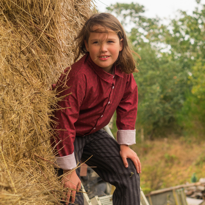 Children’s Camargue shirt "Cigales"