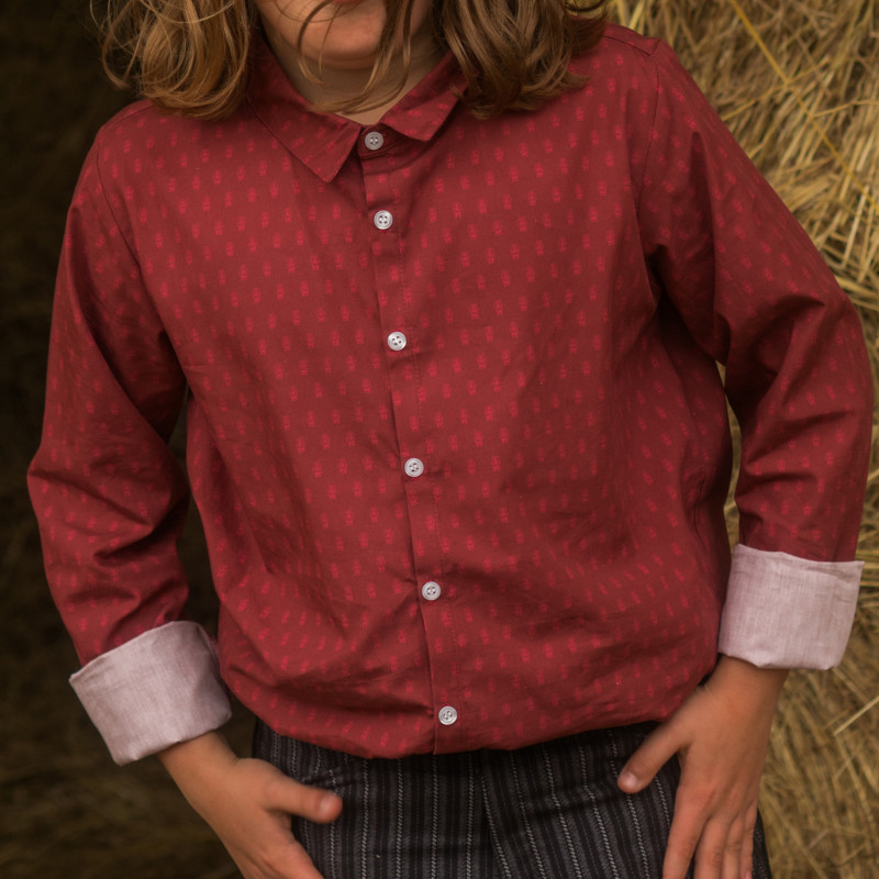 Children’s Camargue shirt "Cigales"