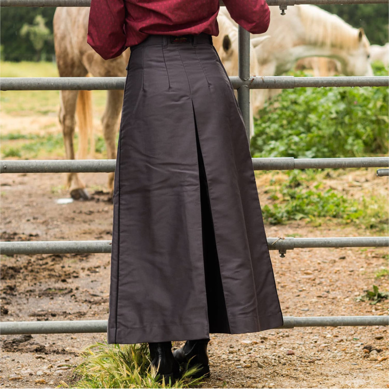 Traditional Camargue stretch moleskin culotte skirt