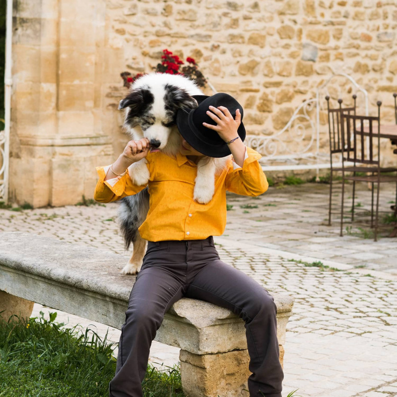 Children’s Camargue shirt "Champs des Gardians"