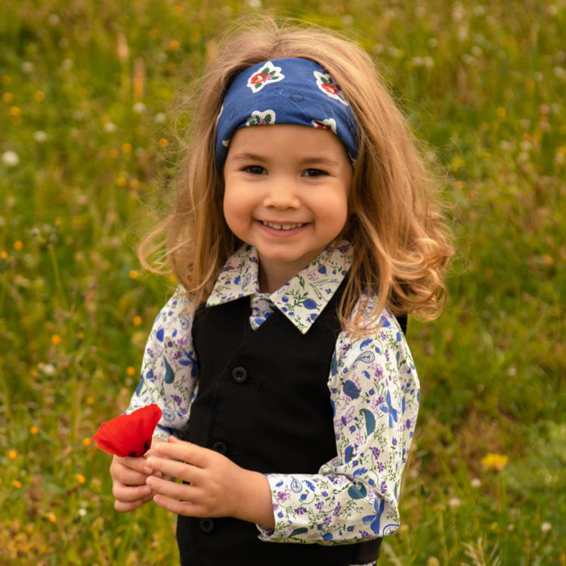 Children's Camargue moleskin waistcoat