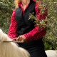 Women’s Camargue moleskin waistcoat - Vincent et Mireille