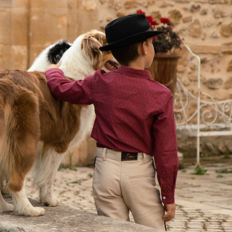 Children’s Camargue shirt "Cigales"