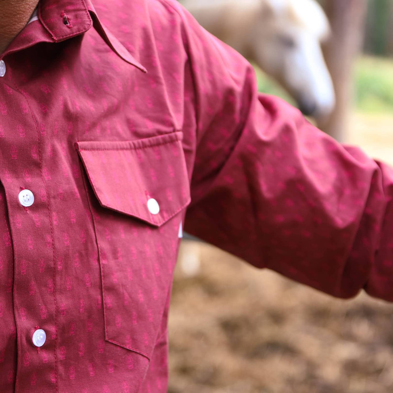 Men’s Camargue shirt "Cigales"