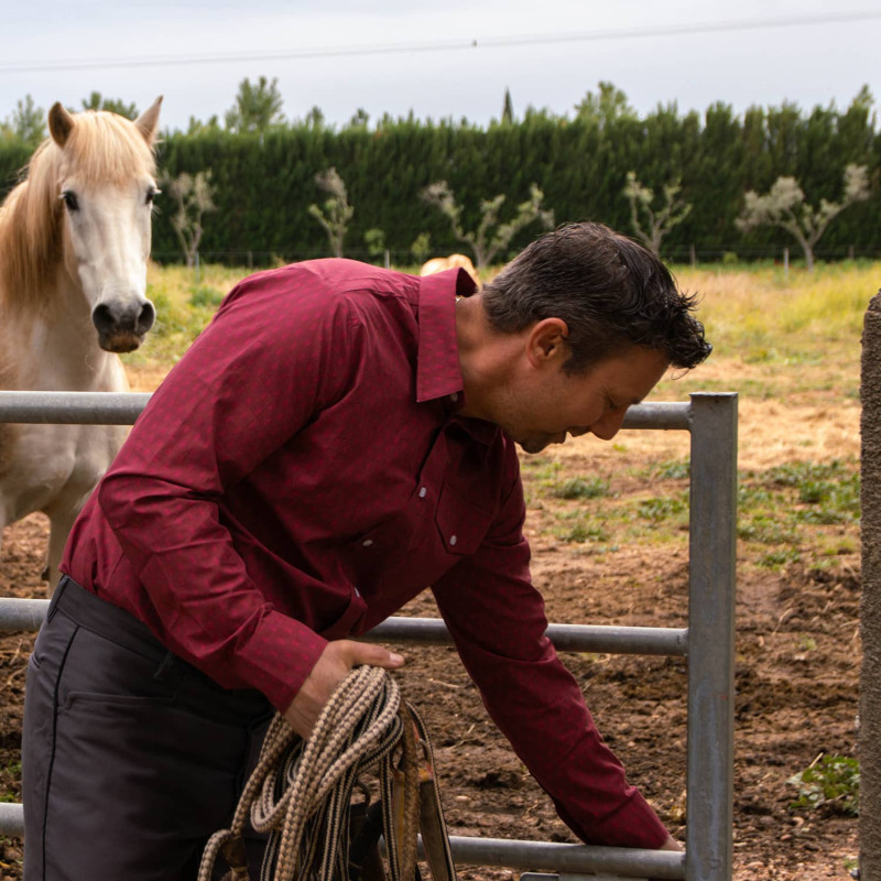 Men’s Camargue shirt "Cigales"