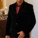 Traditional gardian jacket in palatine velvet