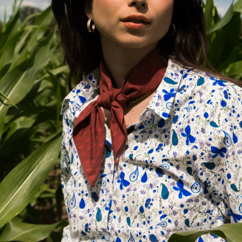 Camargue scarf "Cigales"
