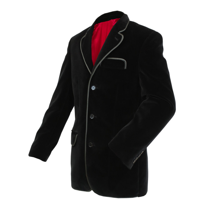 Gardian jacket in palatine velvet