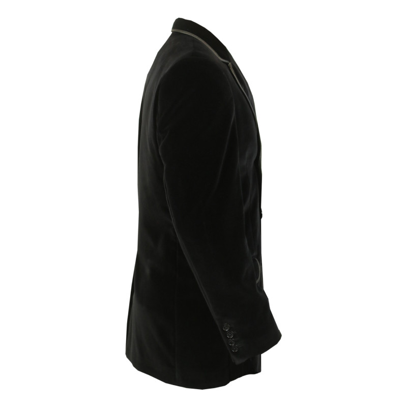 Gardian jacket in palatine velvet