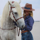 Women’s Camargue shirt "Rizière Florale" - Vincent et Mireille