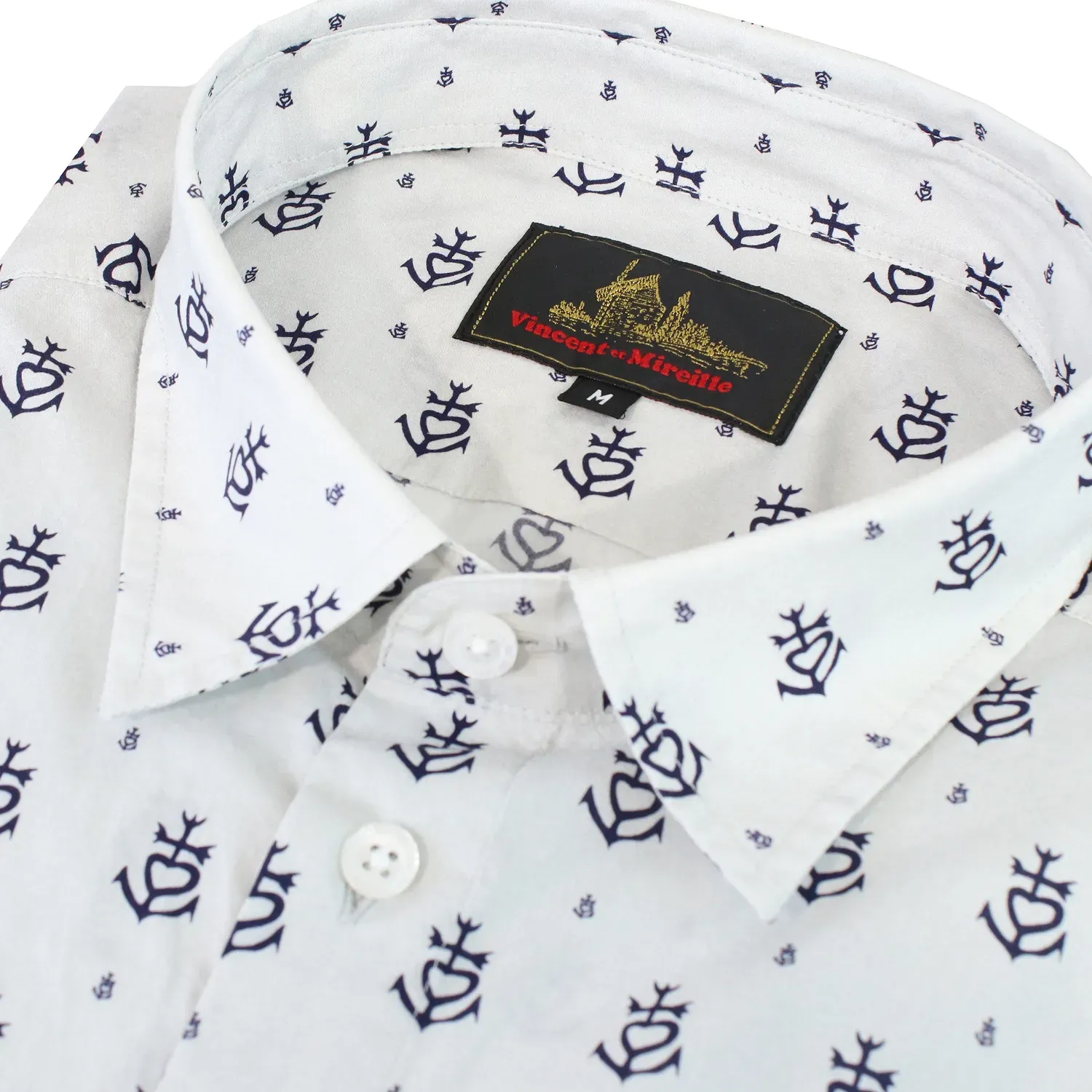 Chemise de gardian homme Croix Camarguaise
