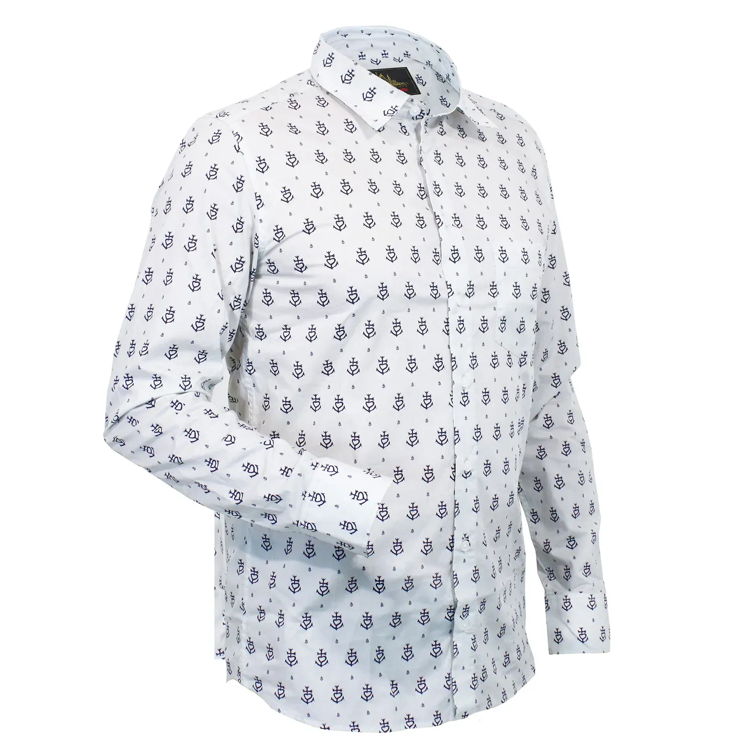 Chemise gardian homme Croix Camarguaise - Vincent et Mireille