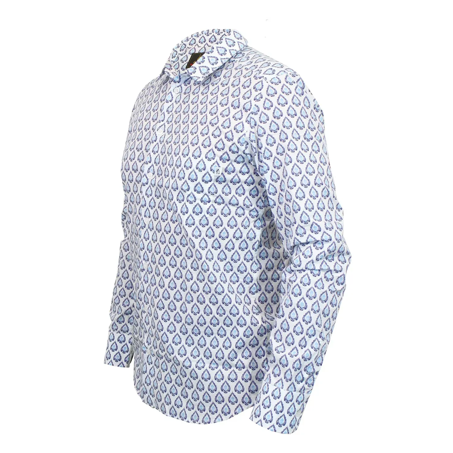 Men’s Camargue shirt "Rizière Florale"
