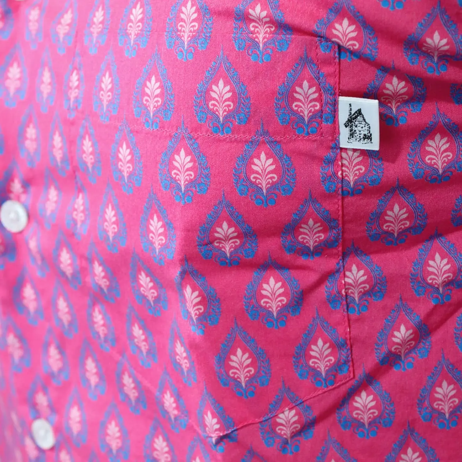 Chemise de gardian homme Rizière Florale