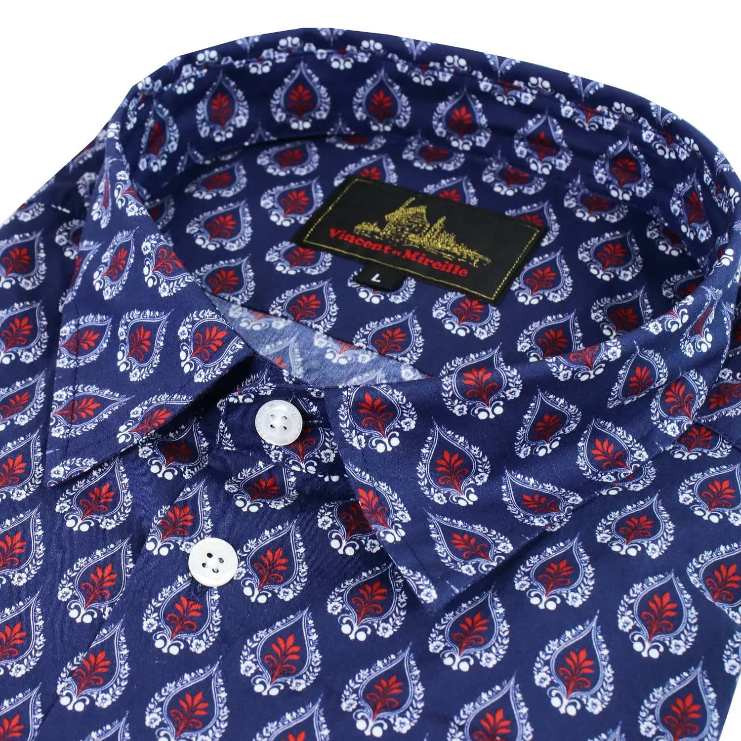 Chemise de gardian homme Rizière Florale