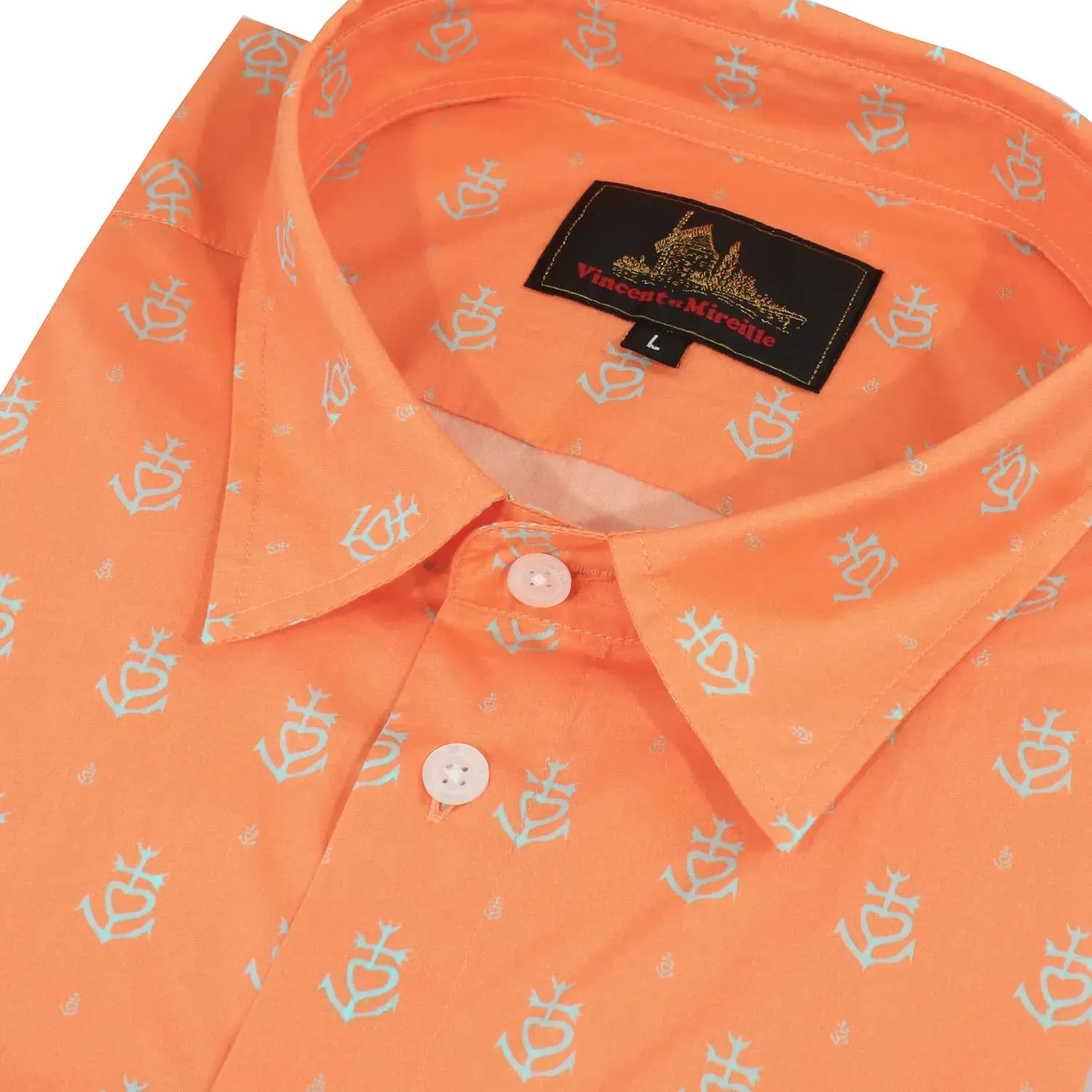 Chemise de gardian homme Croix Camarguaise