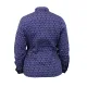 Women’s Camargue shirt "Rizière Florale" - Vincent et Mireille