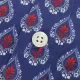 Women’s Camargue shirt "Rizière Florale" - Vincent et Mireille