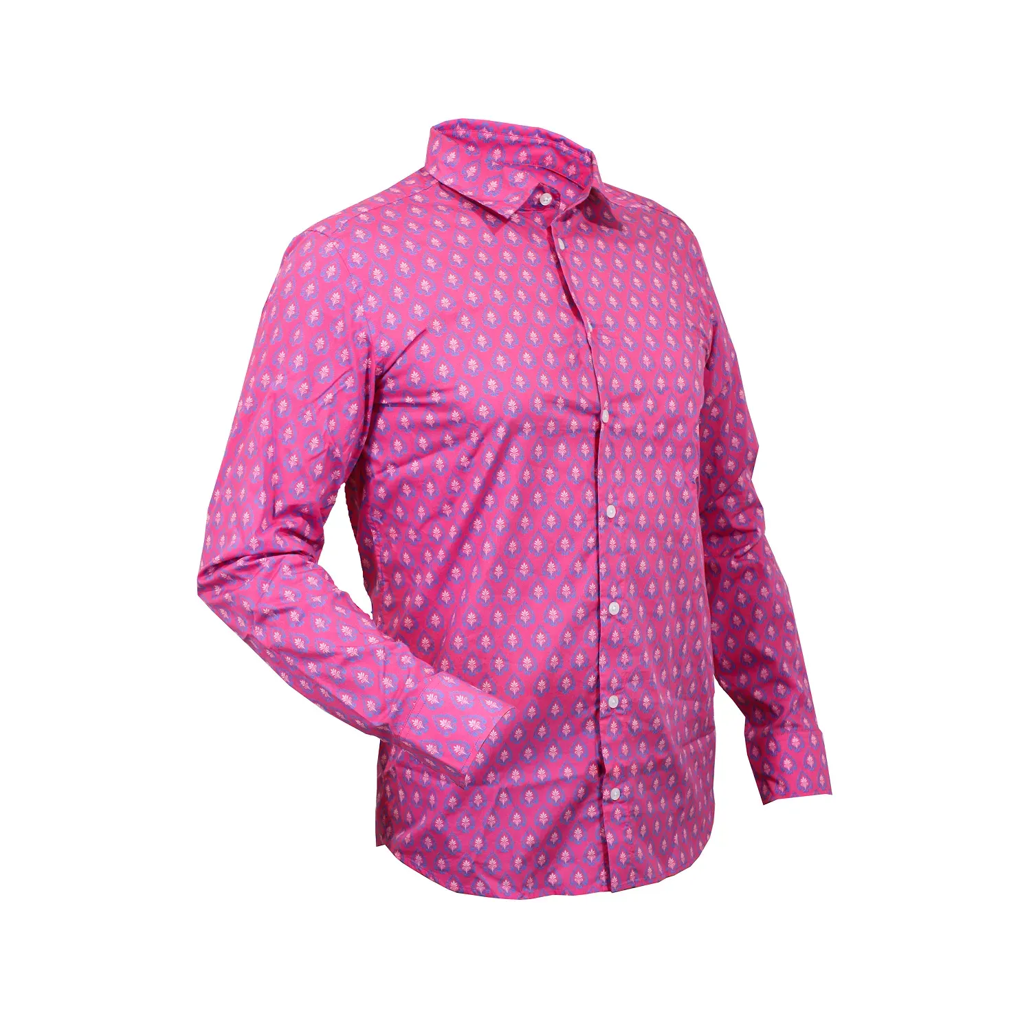 Chemise camarguaise enfant Rizière Florale - Vincent et Mireille.