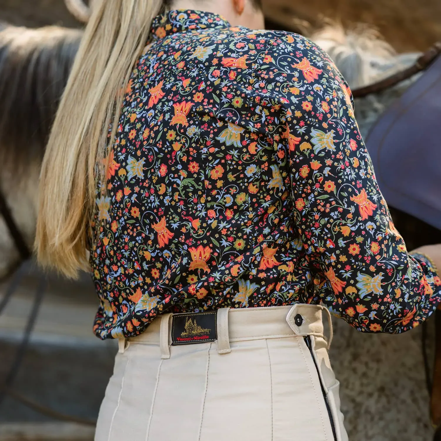 Women’s Camargue shirt "Arabesco"
