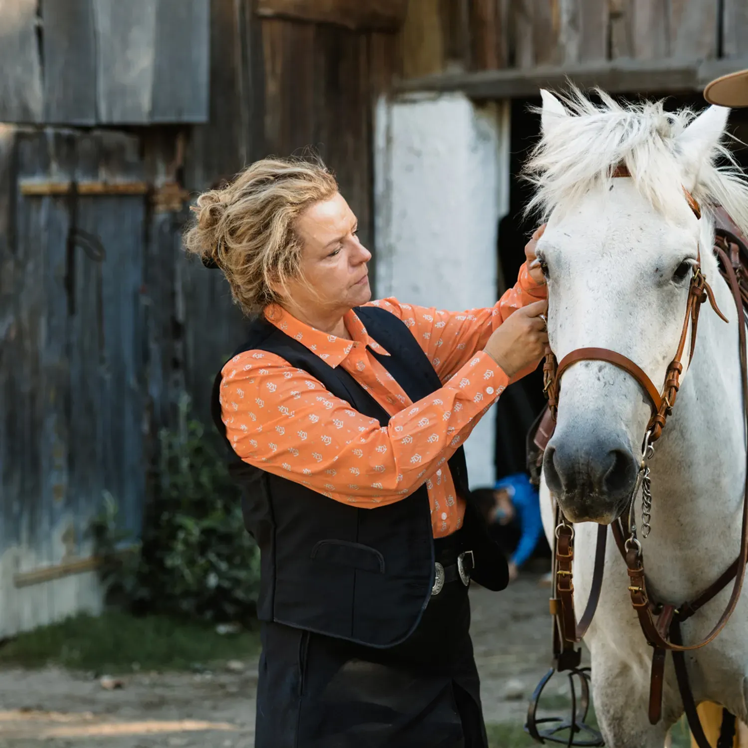 Women’s Camargue shirt "Croix Camarguaise"