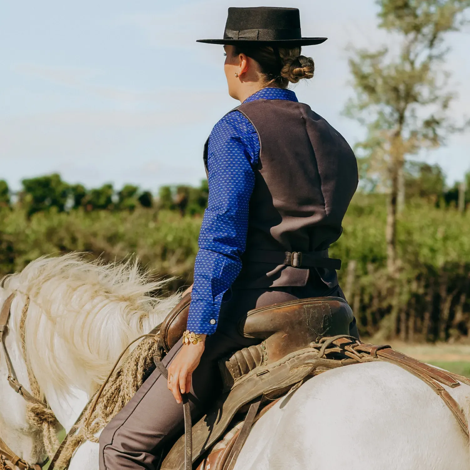Women’s Camargue shirt "Damisèla"