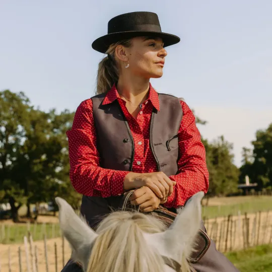 Women’s Camargue shirt "Damisèla" - Vincent et Mireille