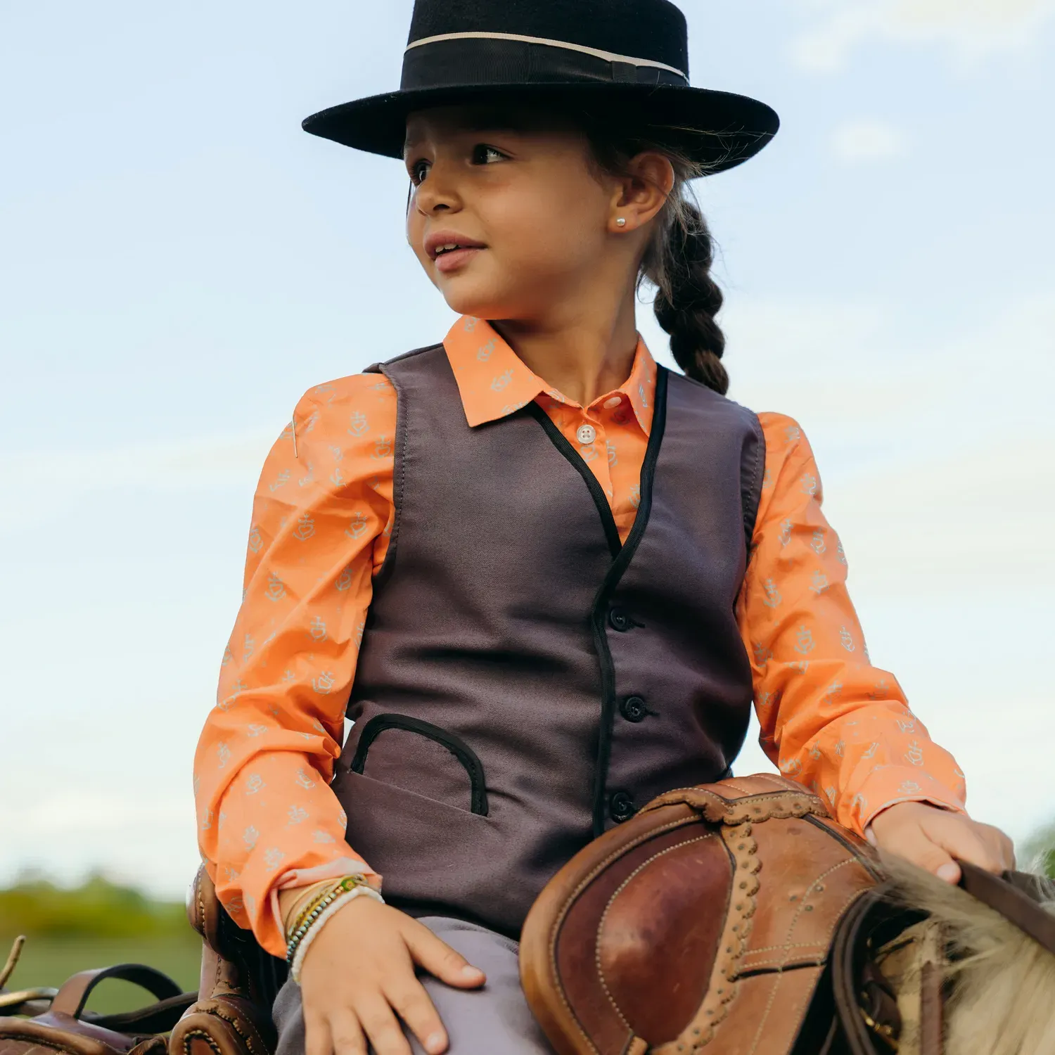 Chemise gardian enfant Camarguaise  - Vincent et Mireille