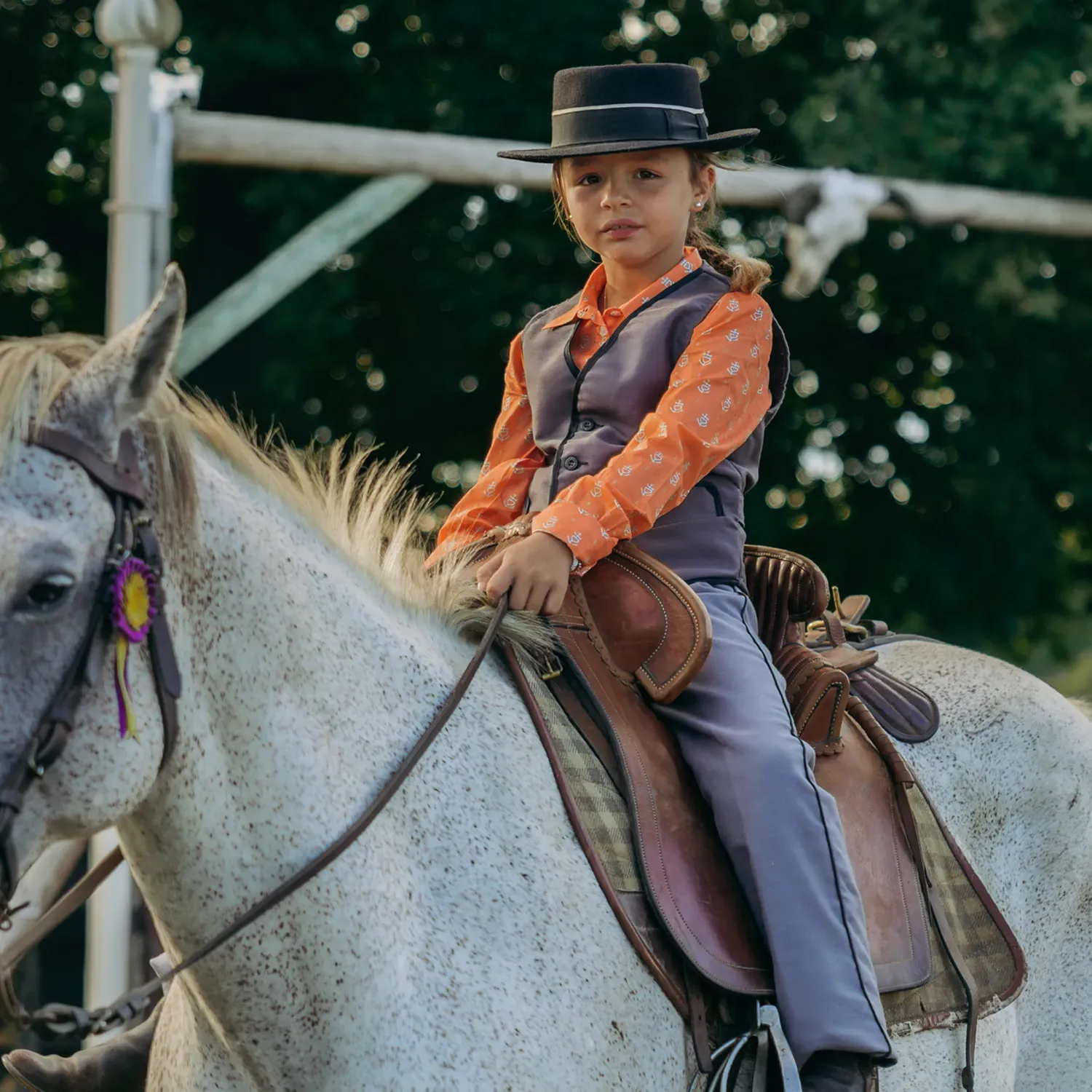 Children’s Camargue shirt "Croix Camarguaise"