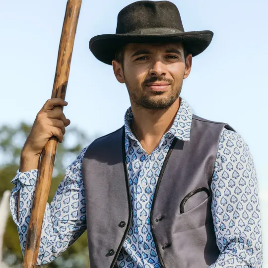Chemise gardian homme Rizière Florale - Vincent et Mireille