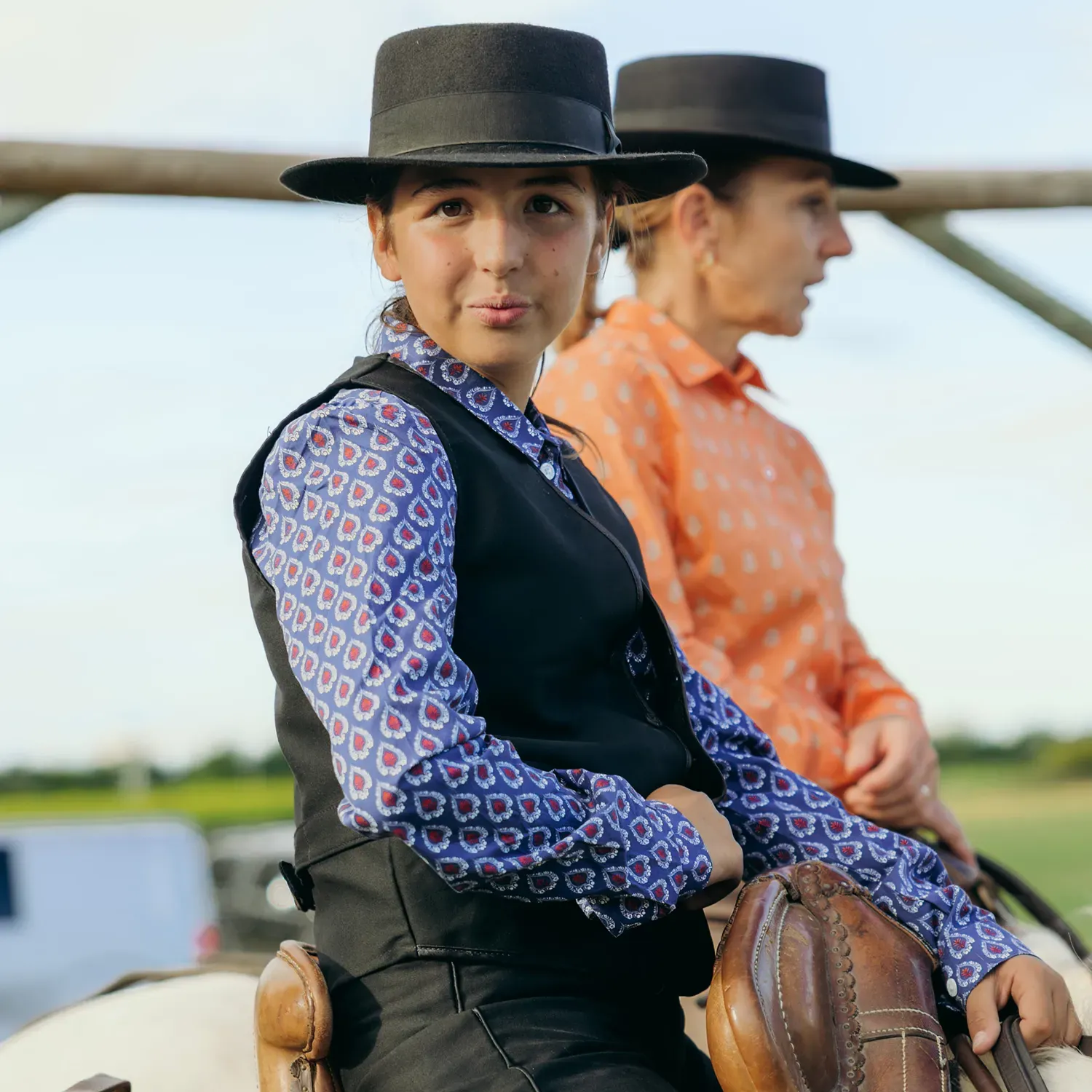 Children’s Camargue shirt "Rizière Florale"