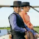 Children’s Camargue shirt "Rizière Florale" - Vincent et Mireille