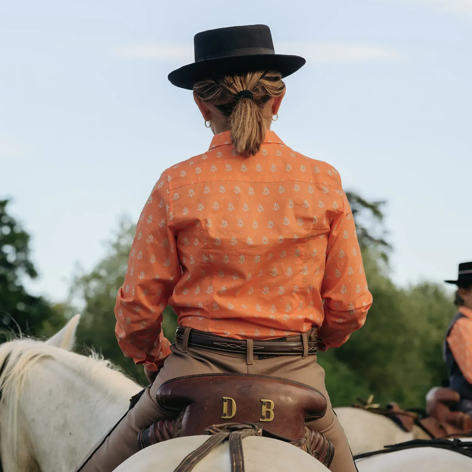 Chemise de gardian femme Croix Camarguaise