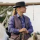 Women’s Camargue shirt "Rizière Florale" - Vincent et Mireille
