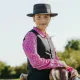 Children’s Camargue shirt "Rizière Florale" - Vincent et Mireille