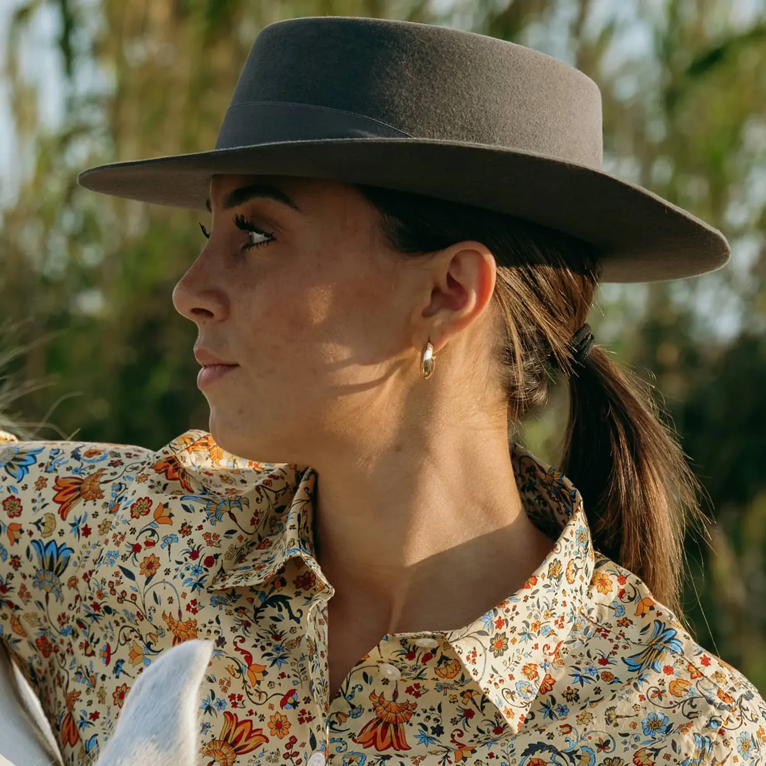 Women’s Camargue shirt "Arabesco"