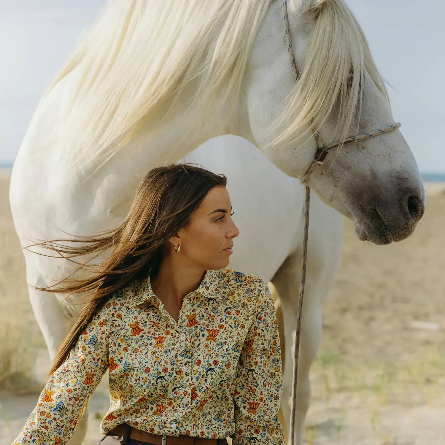 Women’s Camargue shirt "Arabesco"