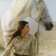 Women’s Camargue shirt "Arabesco" - Vincent et Mireille