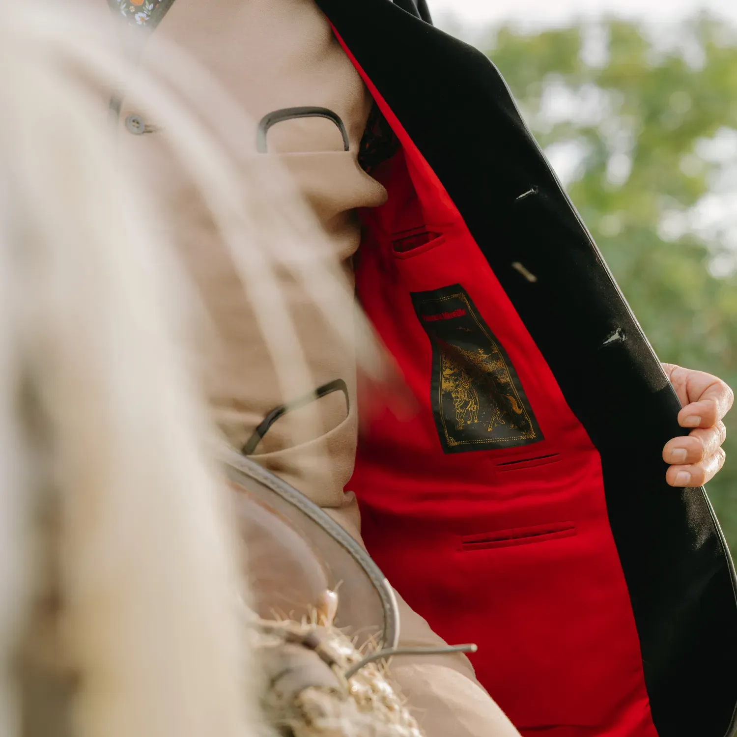 Veste de gardian en velours palatine