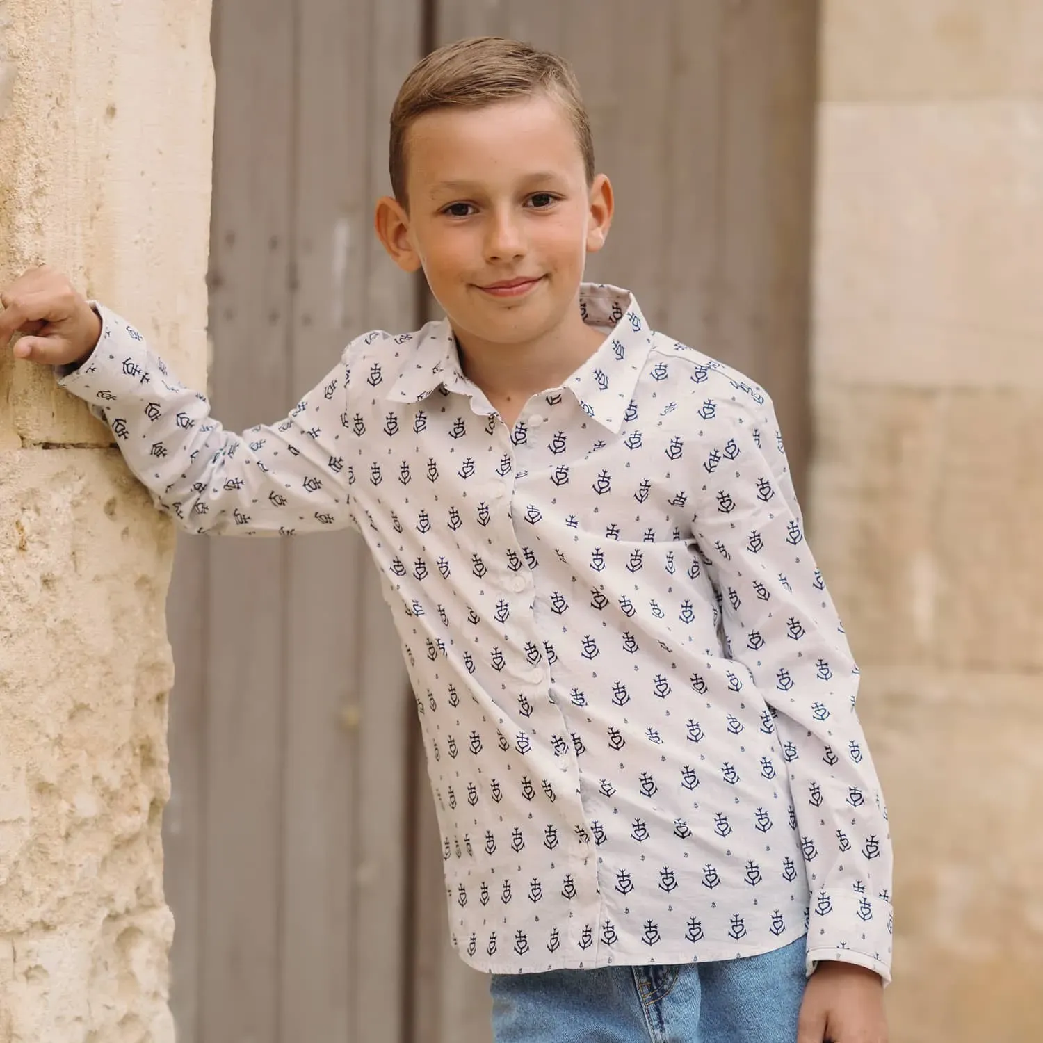 Children’s Camargue shirt "Croix Camarguaise"
