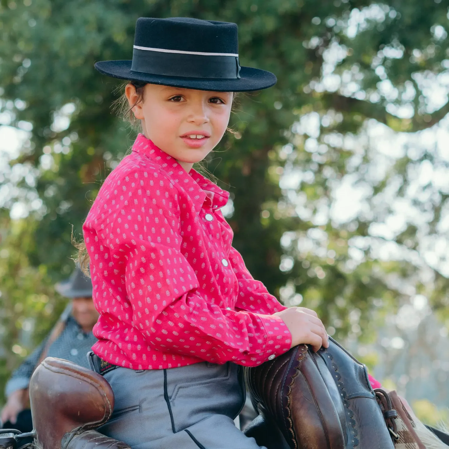 Chemise de gardian enfant en voile de coton Cigales