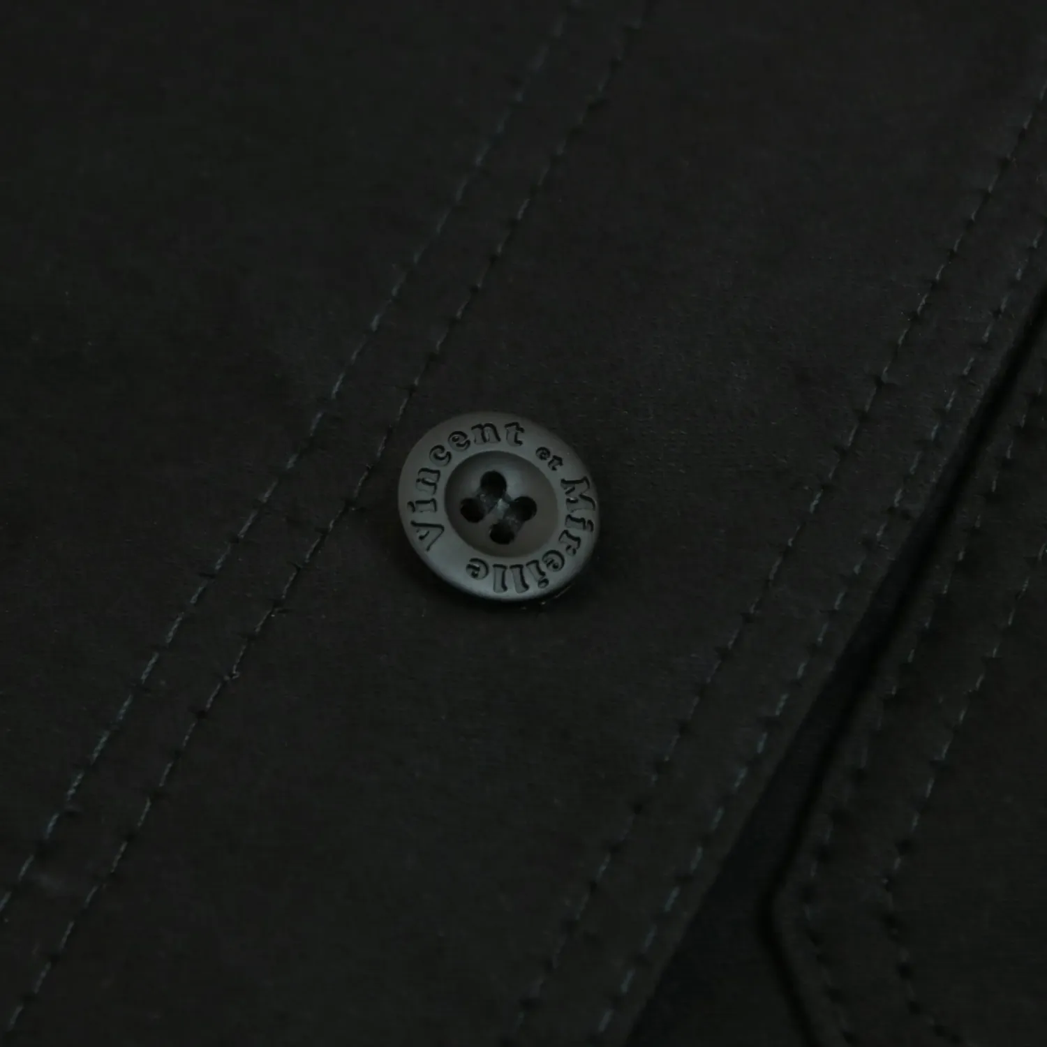 Veste de  gardian en moleskine