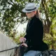 Veste gardian femme en velours palatine - Vincent et Mireille