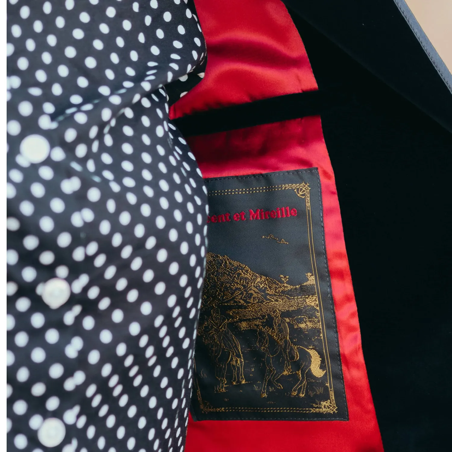 Veste de gardian femme en velours palatine