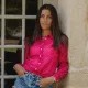 Chemise camarguaise femme voile de coton Cigales - Vincent et Mireille