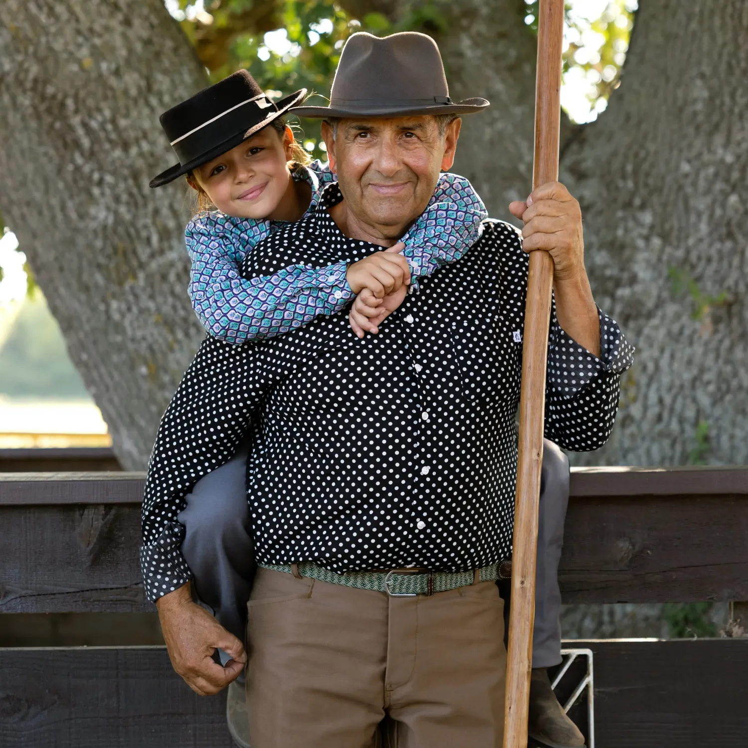 Men’s Gardian cotton voile shirt "polka dot"