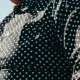 Men’s Gardian cotton voile shirt "polka dot" - Vincent et Mireille