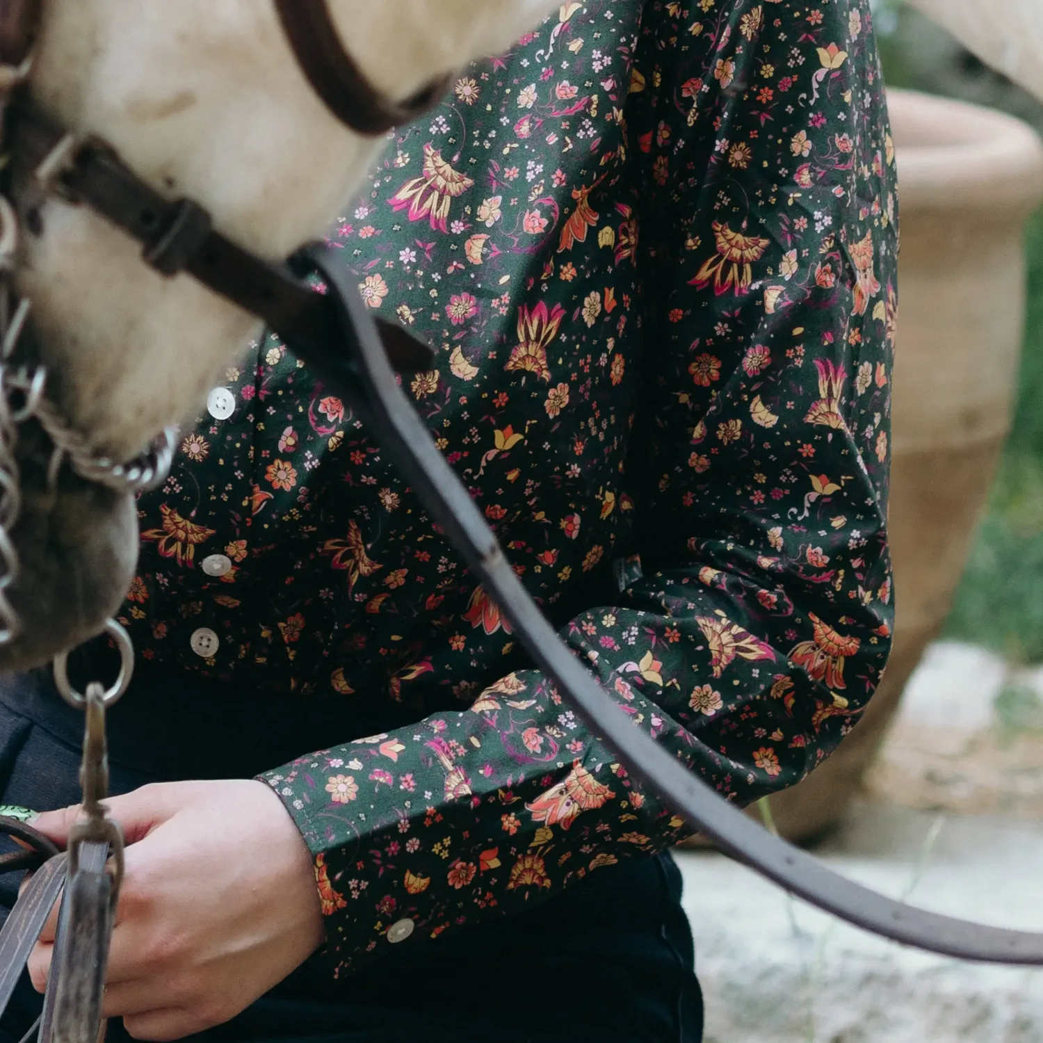 Women’s Camargue shirt "Arabesco"