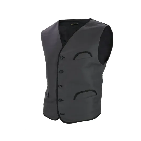 Men’s stretch Camargue moleskin waistcoat