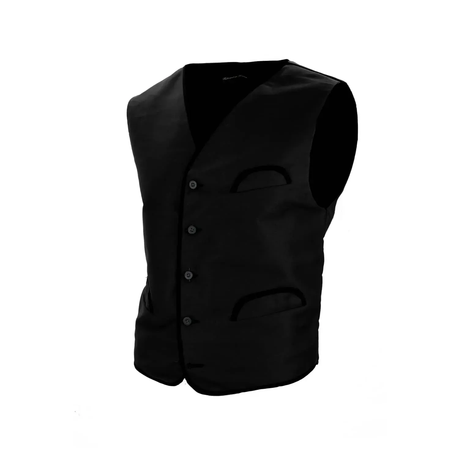 Men’s stretch Camargue moleskin waistcoat